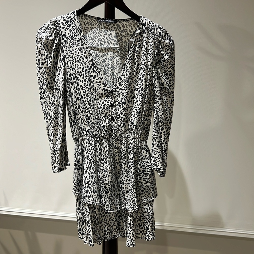 Zara XS mini dress, long sleeve
